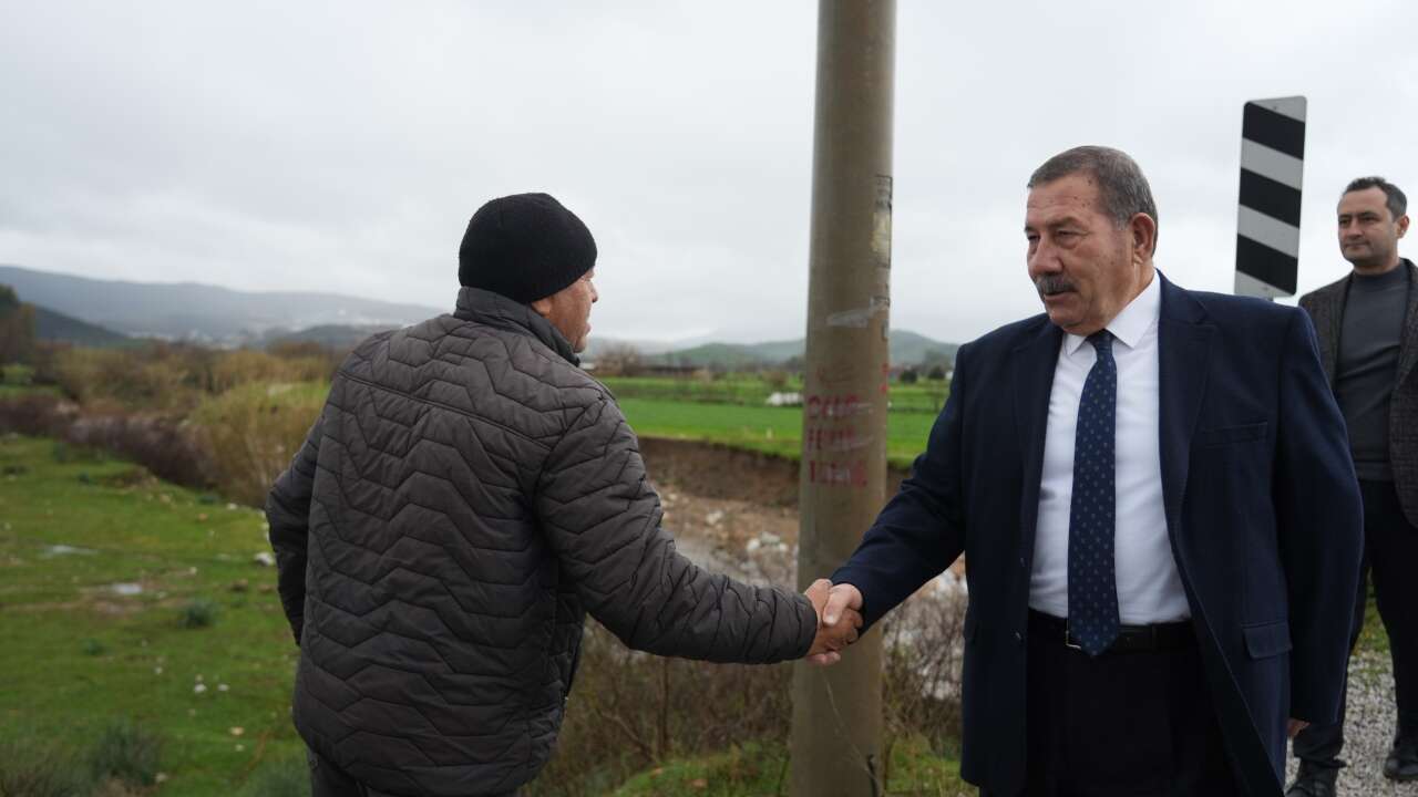 Başkan Topuz Yağıştan Etkilenen  Kırsal Mahalleleri Ziyaret Etti 7